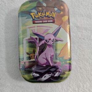 Espeon Trading Card Game Tin
